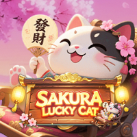 Sakura Lucky Cat